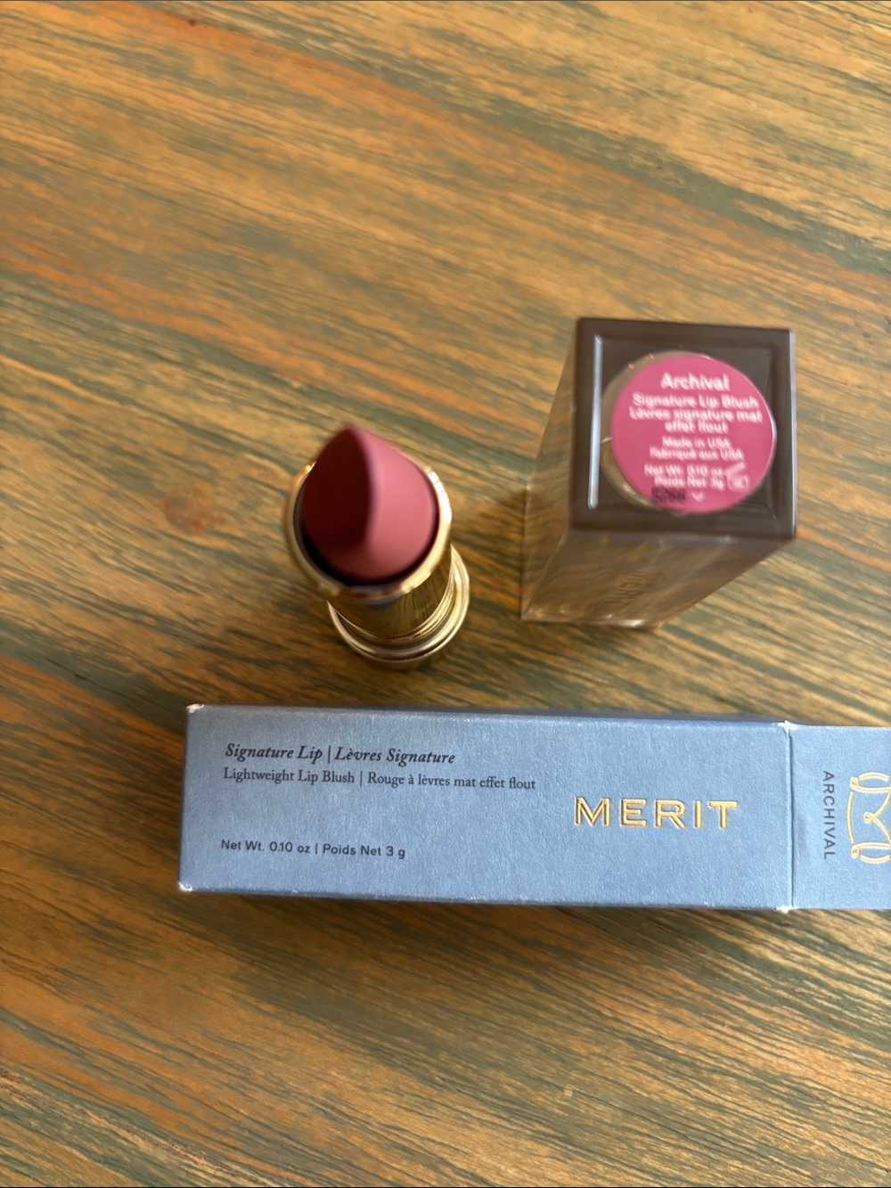 Merit Signature Lip Blush in Archival - Picture 2 of 2